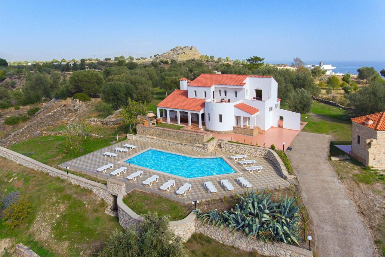 Villa Krokali Lindos Exterior foto